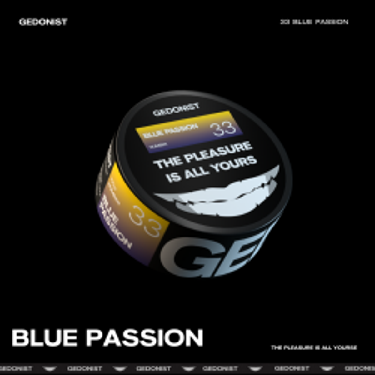 33 Blue passion (чорниця маракуйя)