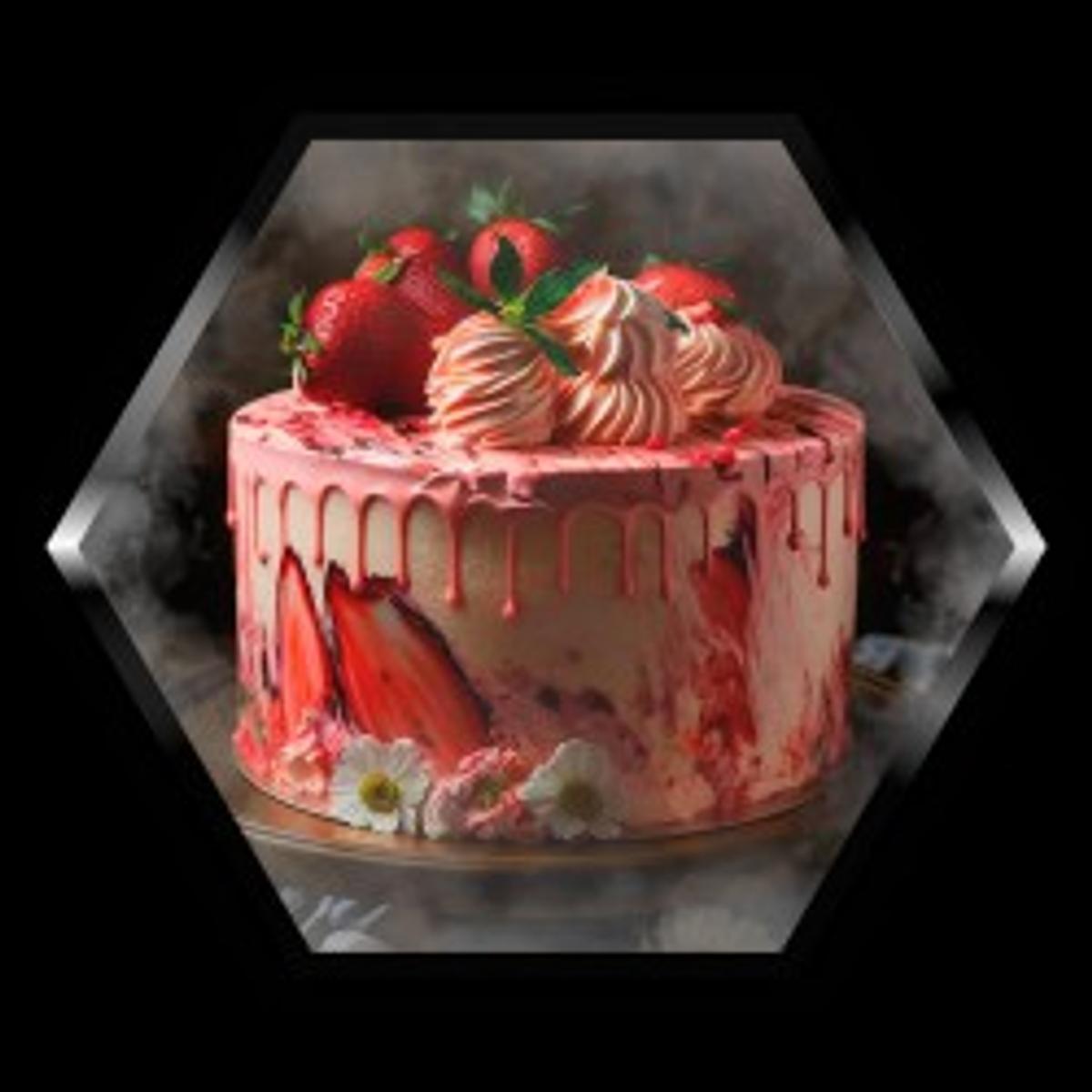 Strawberry dessert sweet