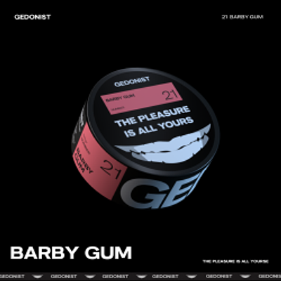 21 Barby gum (малина, полуниця, жуйка)